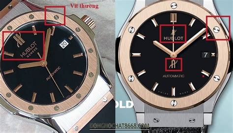 phân biệt hublot thật giả